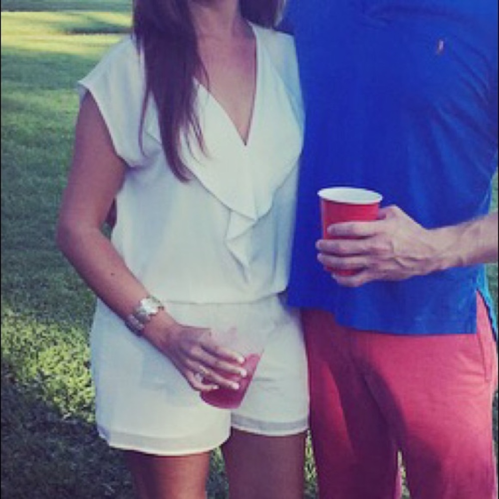 White romper